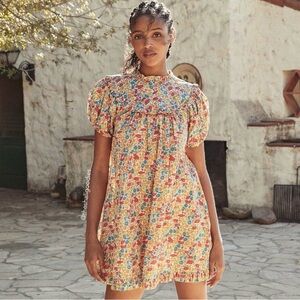 Doen Alice Dress in Poppy Daisy Floral